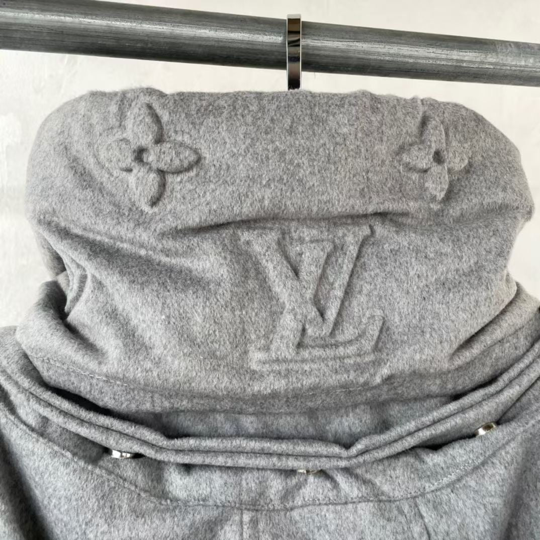 Men's Monogram Knit Zip-Up Jacket