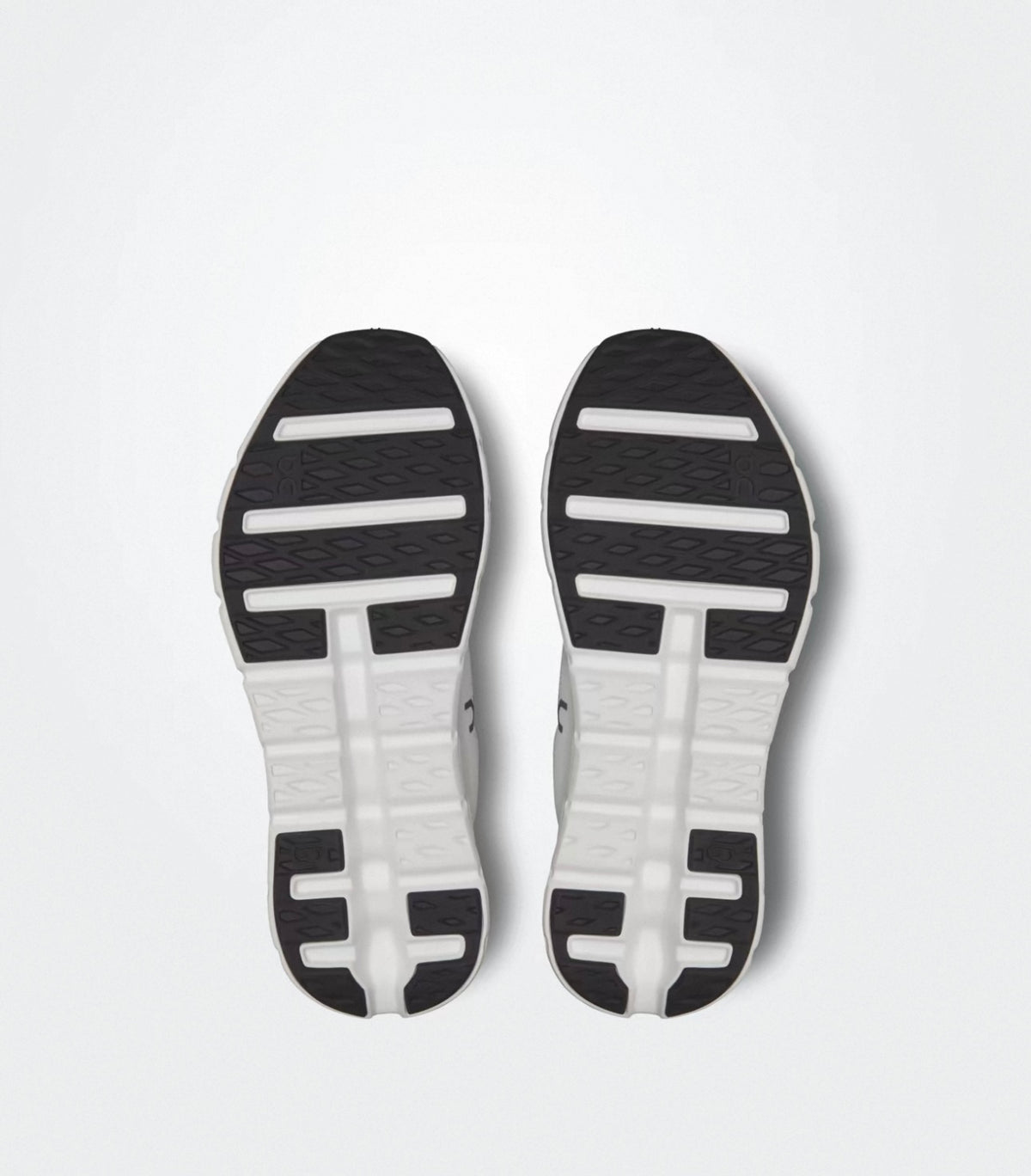 White & Black Sport Sneakers