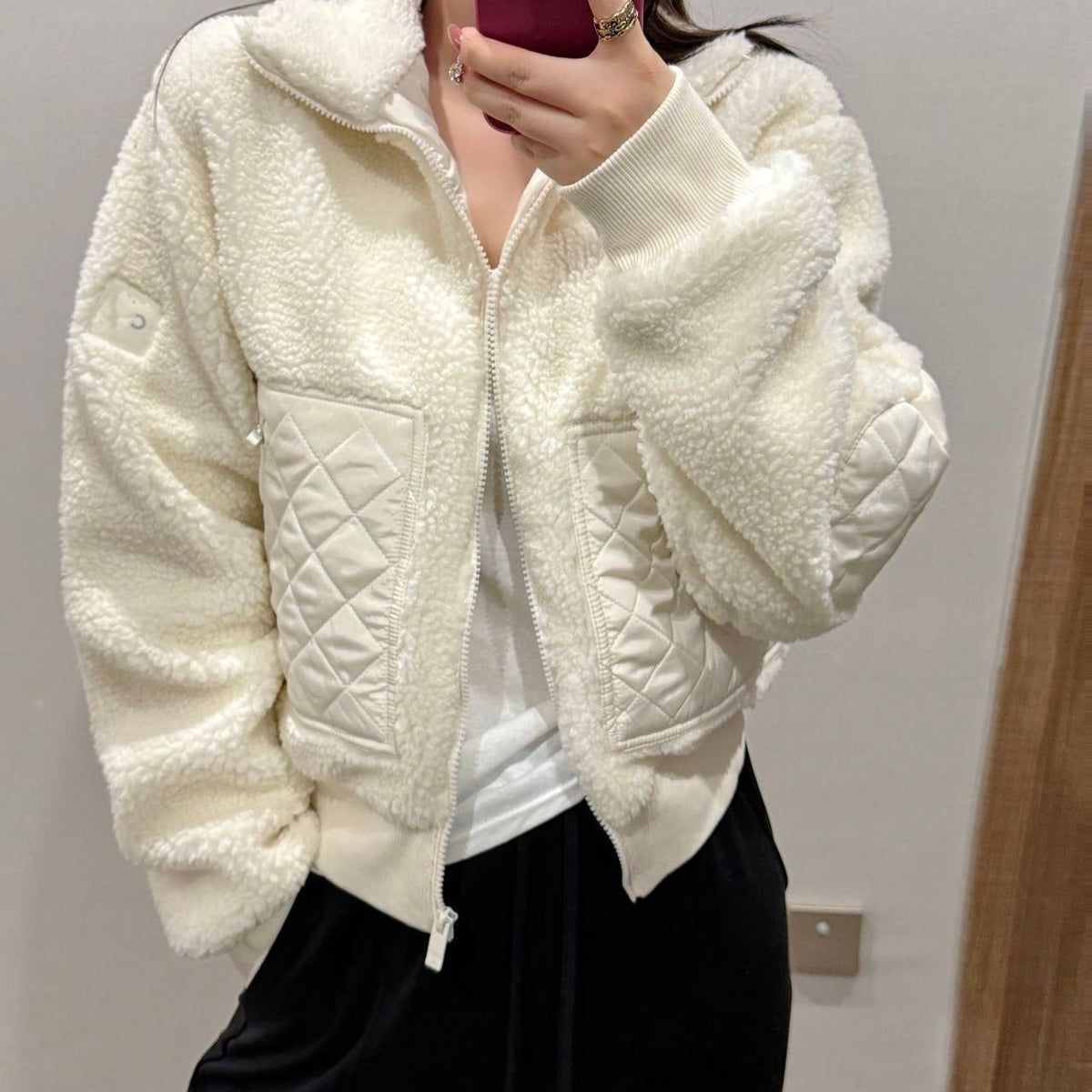 Warm Padded Winter Jacket – Stand Collar Windproof Coat