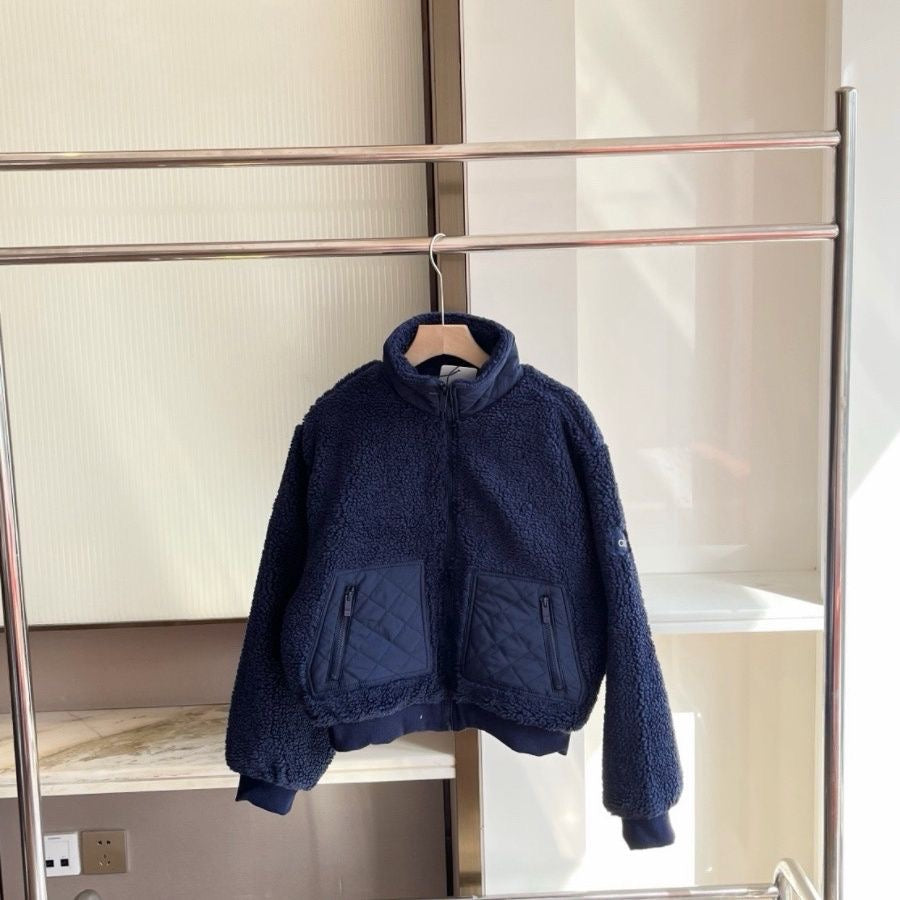 Warm Padded Winter Jacket – Stand Collar Windproof Coat