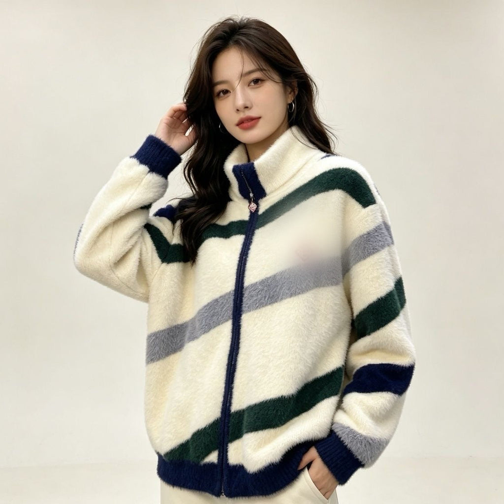 CASA Oversized Sweater Jacket – Stylish Relaxed Fit